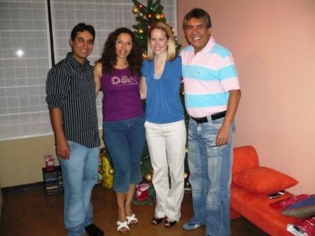 Jorge, Sonia, Shay y Pelon en Lima Navidad 2008